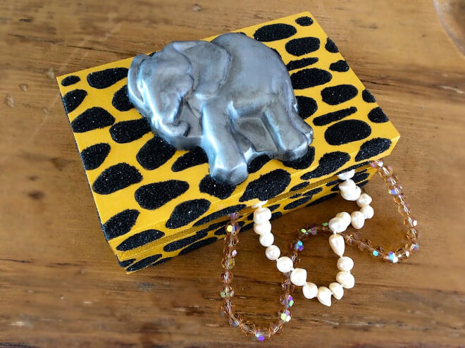 Safari Jewelry Box - How to craft project by Marisa Powelko